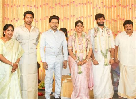 Adhik Ravichandran ties knot with vetran actor Prabhu's daughter ...