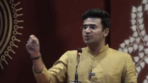 Lok Sabha Polls Bjp S Youth Icon Tejasvi Surya Eyes Second Term