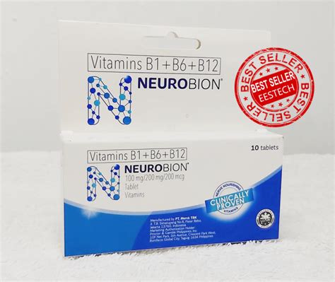 NEUROBION Vitamin B1 B6 B12 100mg 200mg 200mcg 10tab Lazada PH