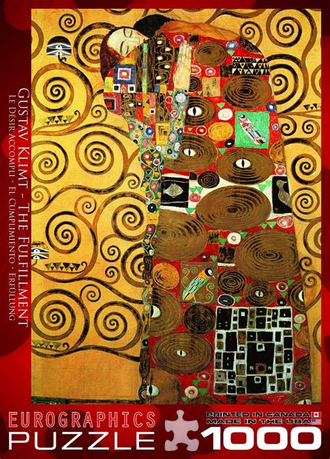 Eurographics The Fulfillment By Gustav Klimt