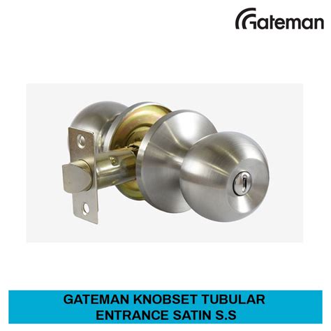 Gateman Knobset Tubular Entrance Stainless Lazada Ph