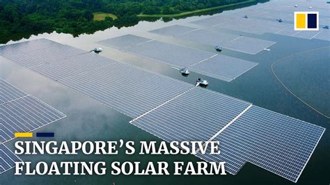 Singapore Unveils One Of The Worlds Biggest Floating Solar Panel Farms