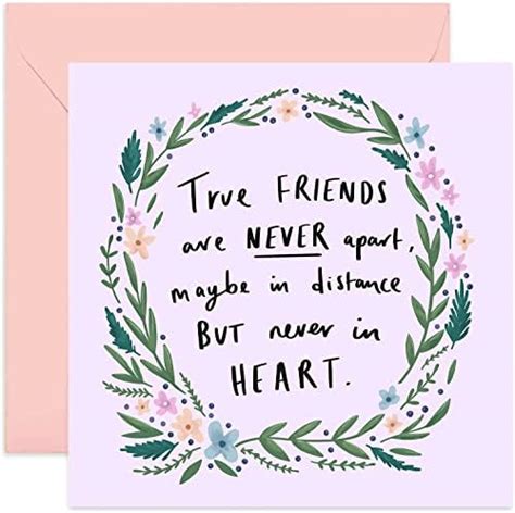 Old English Co Friends Make Life Better Birthday Card Cute Flower Female Card