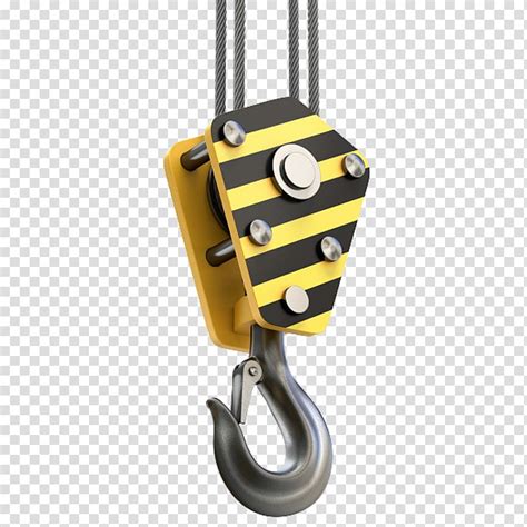 Lifting Hook Crane Pulley Illustration Crane Hook Transparent