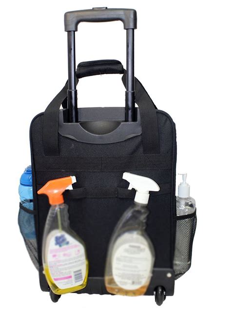 Boardingblue Housekeeping Cleaning Rolling Tool Bag Bonus Lunchcase