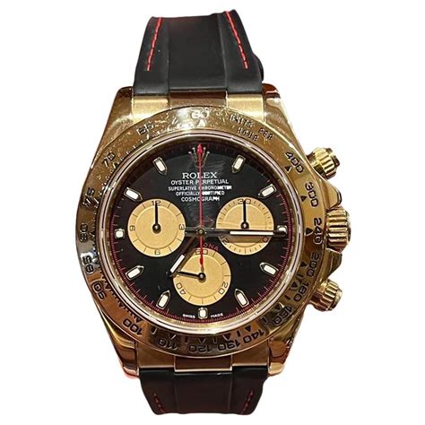 Rolex Daytona Ref Meteorite K Yellow Gold Watch At Stdibs