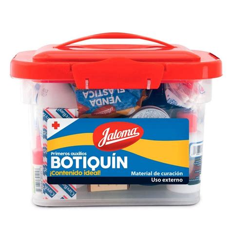 Botiquin En Caja Plastica Jaloma 22 Piezas 40172