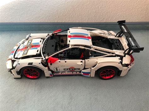 Lepin Porsche 911 Gt3 Rs Martini 20001b 42056 Klemmbausteine In