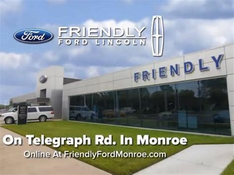 Friendly Ford Lincoln car dealership in MONROE, MI 48162 | Kelley Blue Book