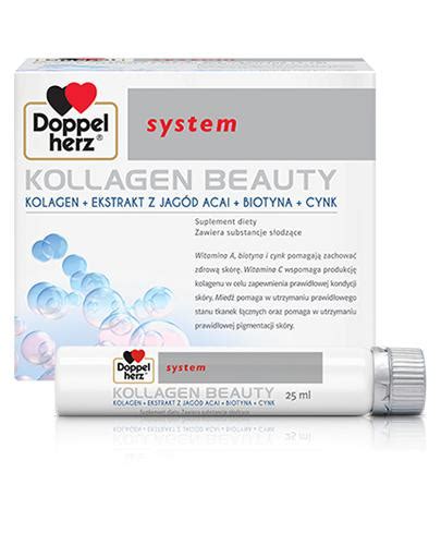 Doppelherz System Kollagen Beauty Ampu Ki Sztuk X Ml