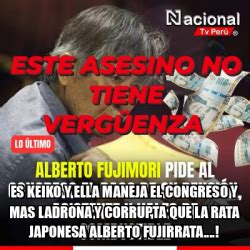 Meme Personalizado ES KEIKO Y ELLA MANEJA EL CONGRESO Y MAS LADRONA Y