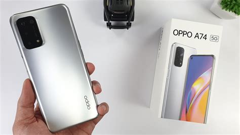 Oppo A74 5G Unboxing Hands On Design Unbox AnTuTu Benchmark Set