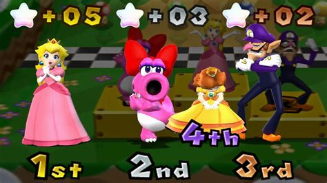 Boo S Horror Castle Daisy Birdo Waluigi And Peach Mario Party 9