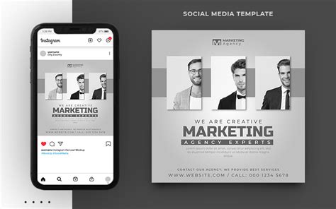 Digital Marketing Agency Corporate Social Media Post Banner Template Design