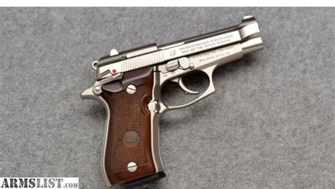 ARMSLIST For Sale Beretta 84 FS Cheetah 380 Nickel Wood