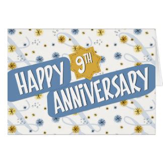 9 Year Anniversary Cards | Zazzle