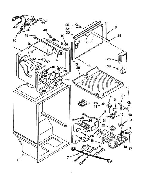 Kenmore Coldspot Parts Diagram Diagramwirings