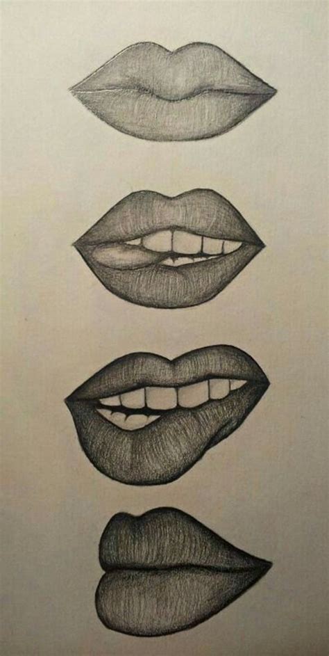 cool-and-easy-things-to-draw-when-bored | Art drawings simple, Lip ...