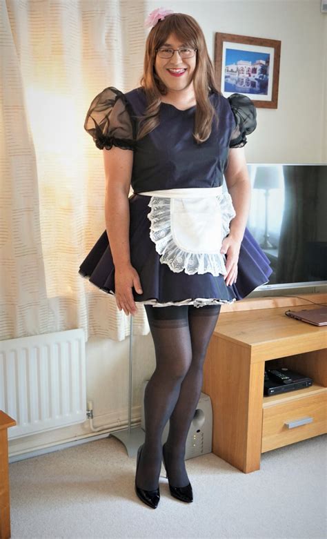 Sarah B On Twitter Maidmonday Had Some Sissy Maid Fun Over At Sams This Morning In This