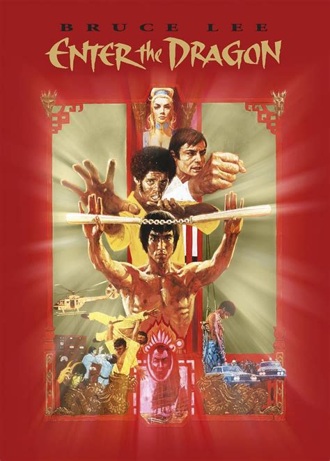 Enter The Dragon Uncut Bruce Lee John Saxon Jim Kelly Yang Tse