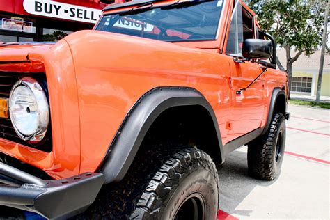 1972 Ford Bronco Classic Cars Of Sarasota