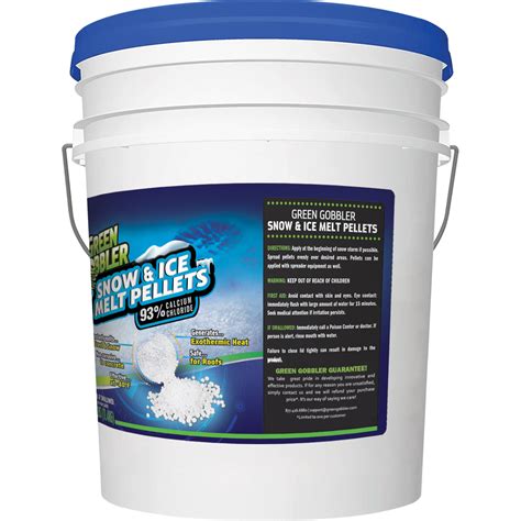 Snow & Ice Melt Pellets - 93% Calcium Chloride - 25lbs