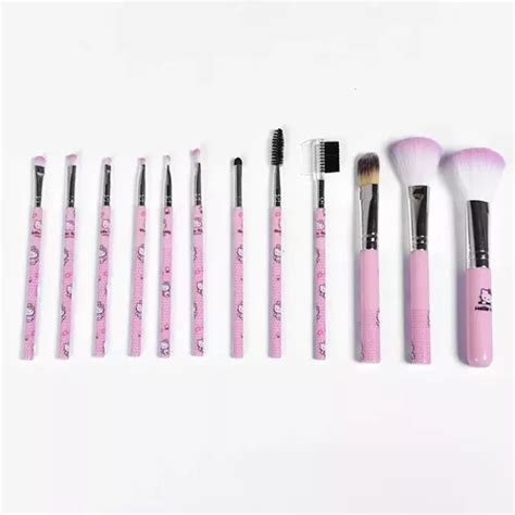 Juego De Brochas De Maquillaje Hello Kitty Meses Sin Interés