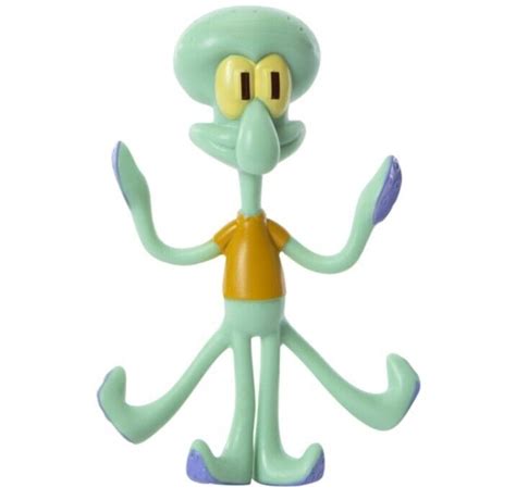 Nickelodeon Spongebob Squarepants Squidward 5 Bendable Posable Bend Ems Figure Ebay