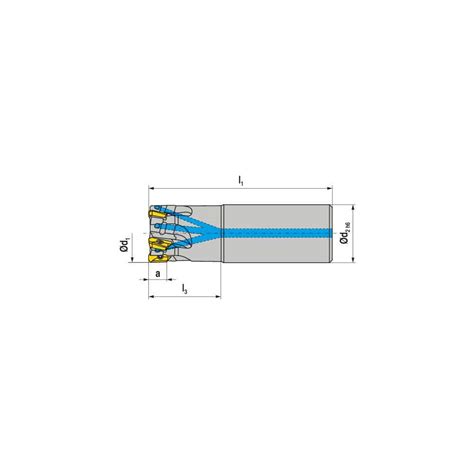 Ceratizit Indexable Square Shoulder End Mill C R A Ef