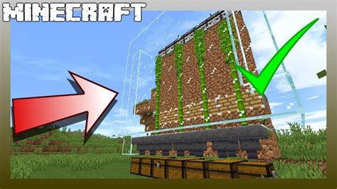 How To Make An Automatic Bamboo Farm In Minecraft Youtube