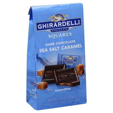 Ghirardelli Dark Chocolate Sea Salt Caramel 5 32 Oz From Wegmans Instacart