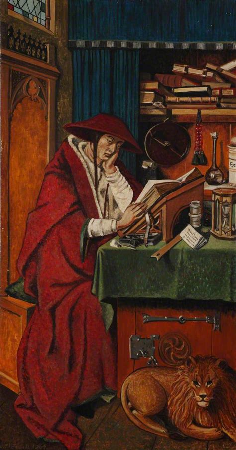 Saint Jerome In His Study Art Uk