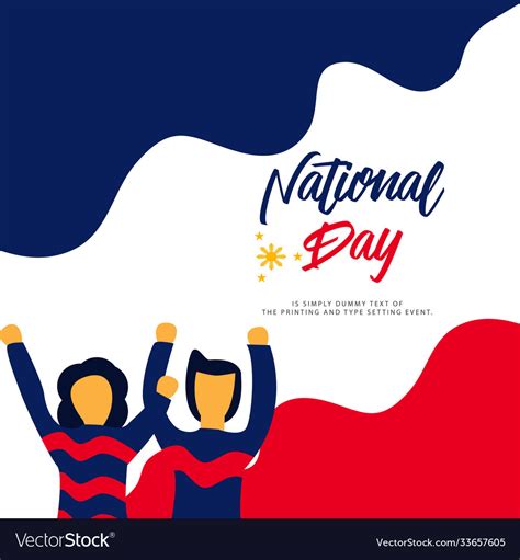 Philippines National Day Template Design Vector Image