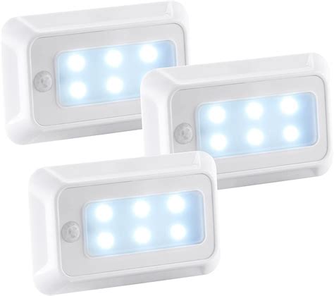 Luminea LED Bewegungslicht LED Nachtlicht mit Bewegungs Dämmerungs