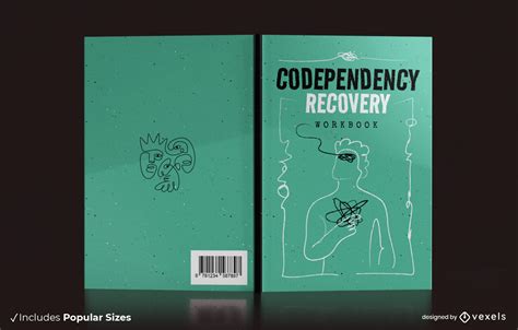 Codependency Recovery Book Cover Design Kdp Vector Download