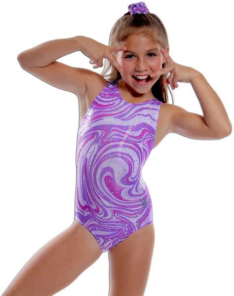 Discount Leotards Snowflake Gymnastics Leotard Purple Razzleberry