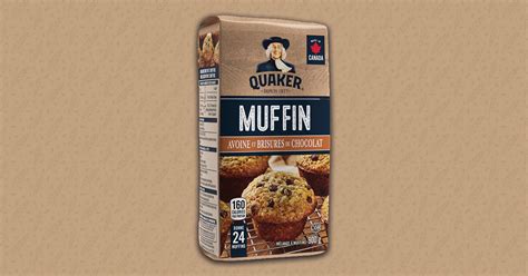 Quaker Quaker Mélange à muffins Avoine et brisures de chocolat