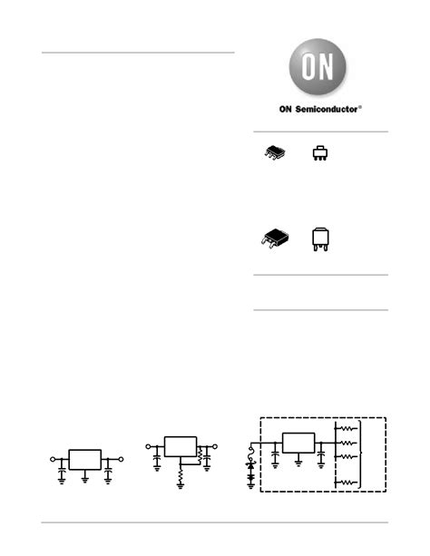 NCP1117 Datasheet 1 16 Pages ONSEMI 1 0 A Low Dropout Positive Fixed