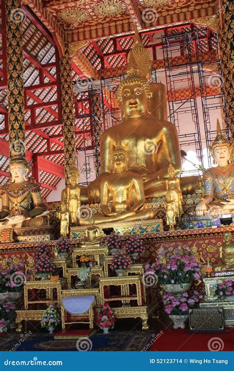 Wat Suan Dok In Chiang Mai Editorial Stock Image Image Of Golden