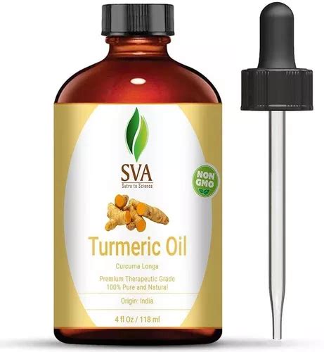 Aceite Esencial De Curcuma Pura Natural Turmeric Ml Env O Gratis