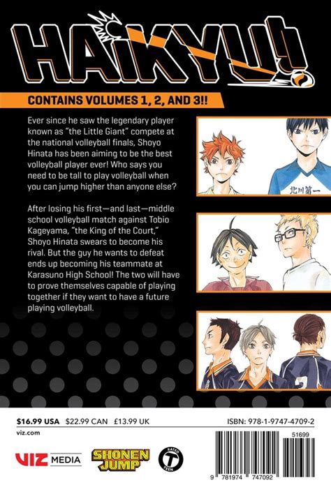 Haikyu 3 In 1 Edition Vol 1 Book By Haruichi Furudate