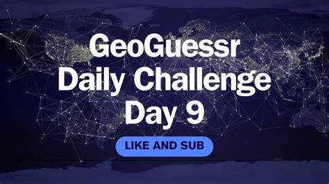 GeoGuessr Daily Challenge Day 9 YouTube