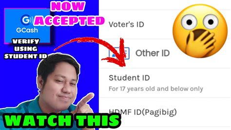 Gcash Fully Verified Using Student Id L How To Verify Gcash Account