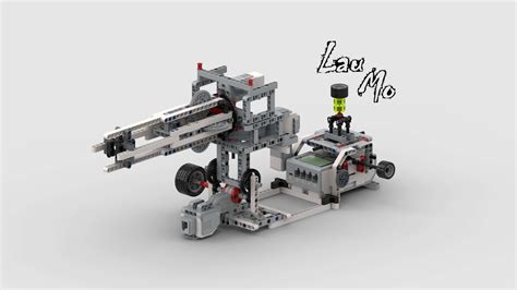 25【lau Mo】lego Ev3 Gun《m134 Minigun Plus火神機槍 座》國慶愛台灣版 Building Instructions Of 45544 45560 Core