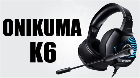 ONIKUMA K6 PC Gaming Headset With Stereo Surround Sound Noise