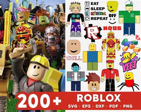 Roblox Svg Bundle Svg Files For Cricut Kids Svg Cricut Game Svg