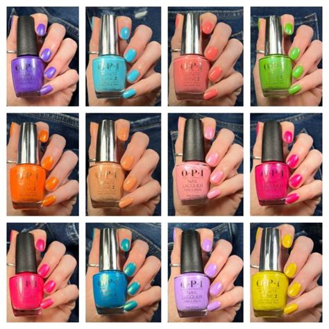 Opi Nail Polish Color Chart 2022