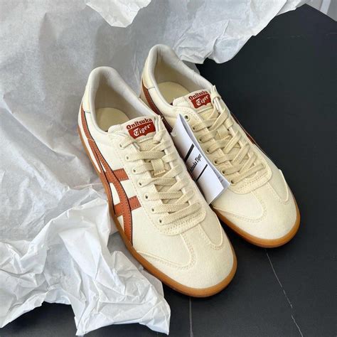 Onitsuka Tiger Tokuten Cream Caramel Women S Fashion Footwear