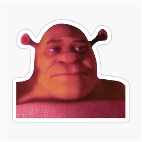 Sad Shrek Sticker For Sale By Smg666 Redbubble