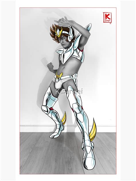 Otaku X X Pik Pegasus Seiya Pegasus Saint Seiya Sticker For Sale